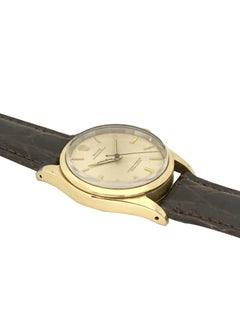 Rolex Oyster Perpetual 1980 Ref 1014 Gold Shell Automatic Wristwatch