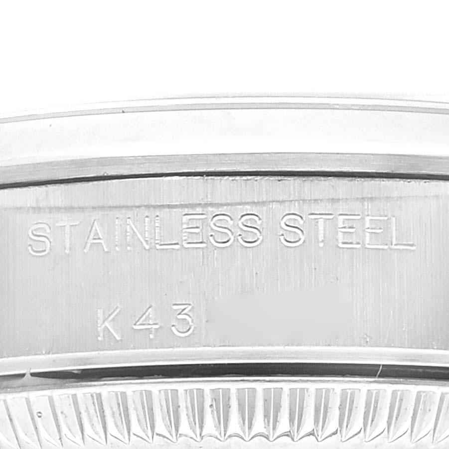 Women's Rolex Oyster Perpetual Black Dial Steel Ladies Watch 76080