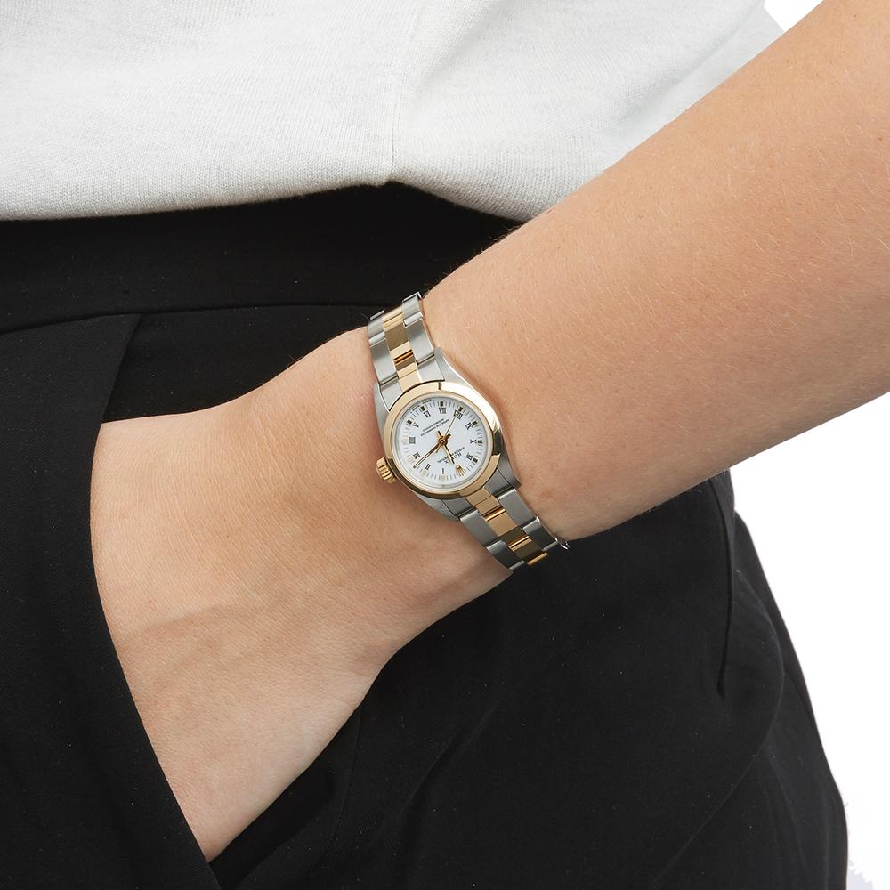 Rolex Oyster Perpetual 26 Stainless Steel and 18 Karat Yellow Gold 67183 4
