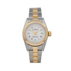 Used Rolex Oyster Perpetual 26 Stainless Steel and 18 Karat Yellow Gold 67183