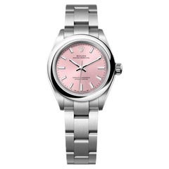Rolex Oyster Perpetual 276200 'Ladies' Edelstahl Rosa Zifferblatt (2025)