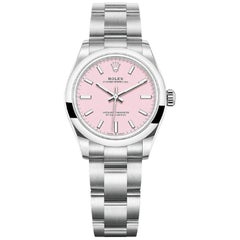 Rolex Oyster Perpetual 277200 Candy Pink Dial Automatic Lady Watch with B&P