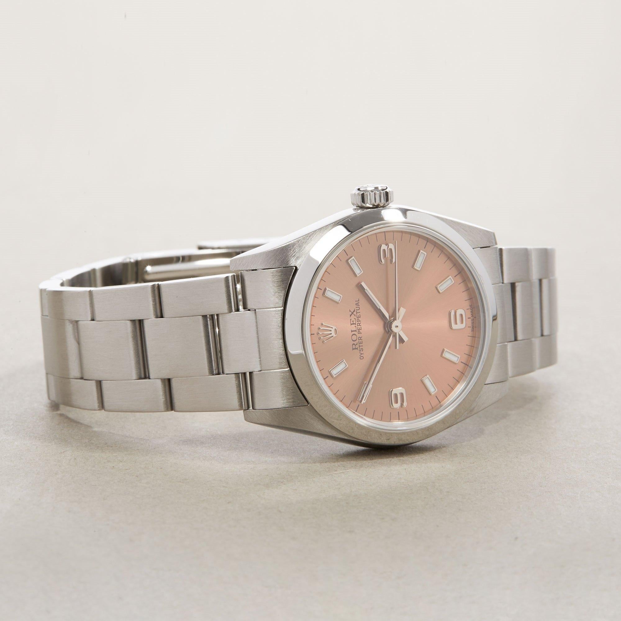 Rolex Oyster Perpetual 31 77080 Ladies Stainless Steel 0 Watch 1