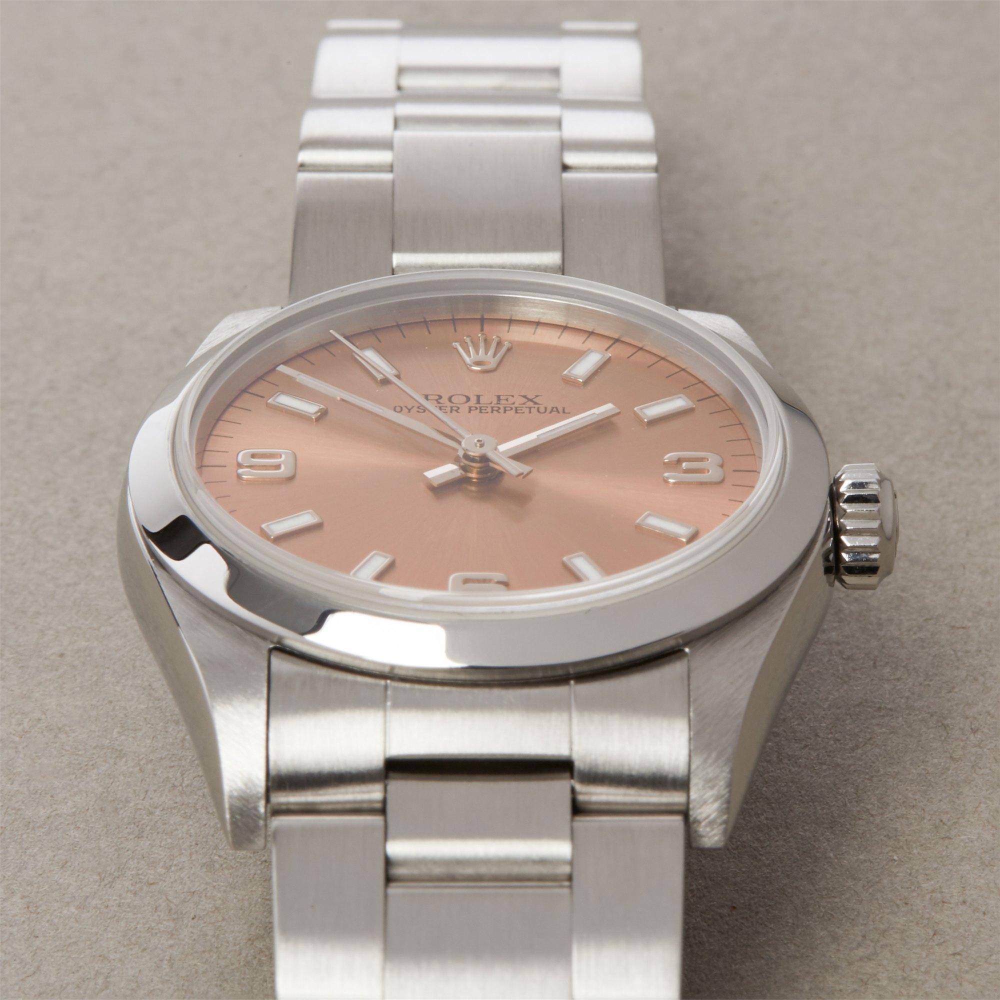Rolex Oyster Perpetual 31 77080 Ladies Stainless Steel 0 Watch 4