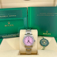 Rolex Oyster Perpetual 31 Candy Pink Dial 2022 Unworn Watch 277200 Complete