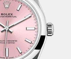 Rolex Oyster Perpetual 31 Pink Dial 2022 Unworn Watch 277200 Complete