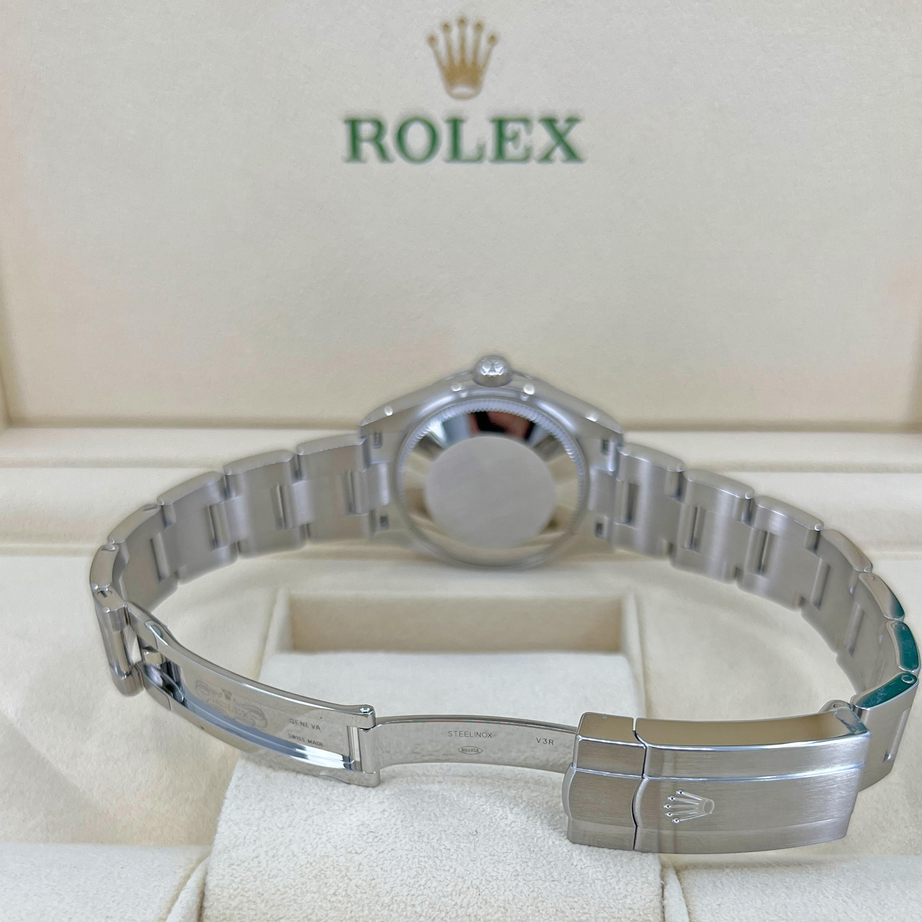 Rolex Oyster Perpetual 31 Silver Dial 277200 2022 Unworn Watch Complete For Sale 5