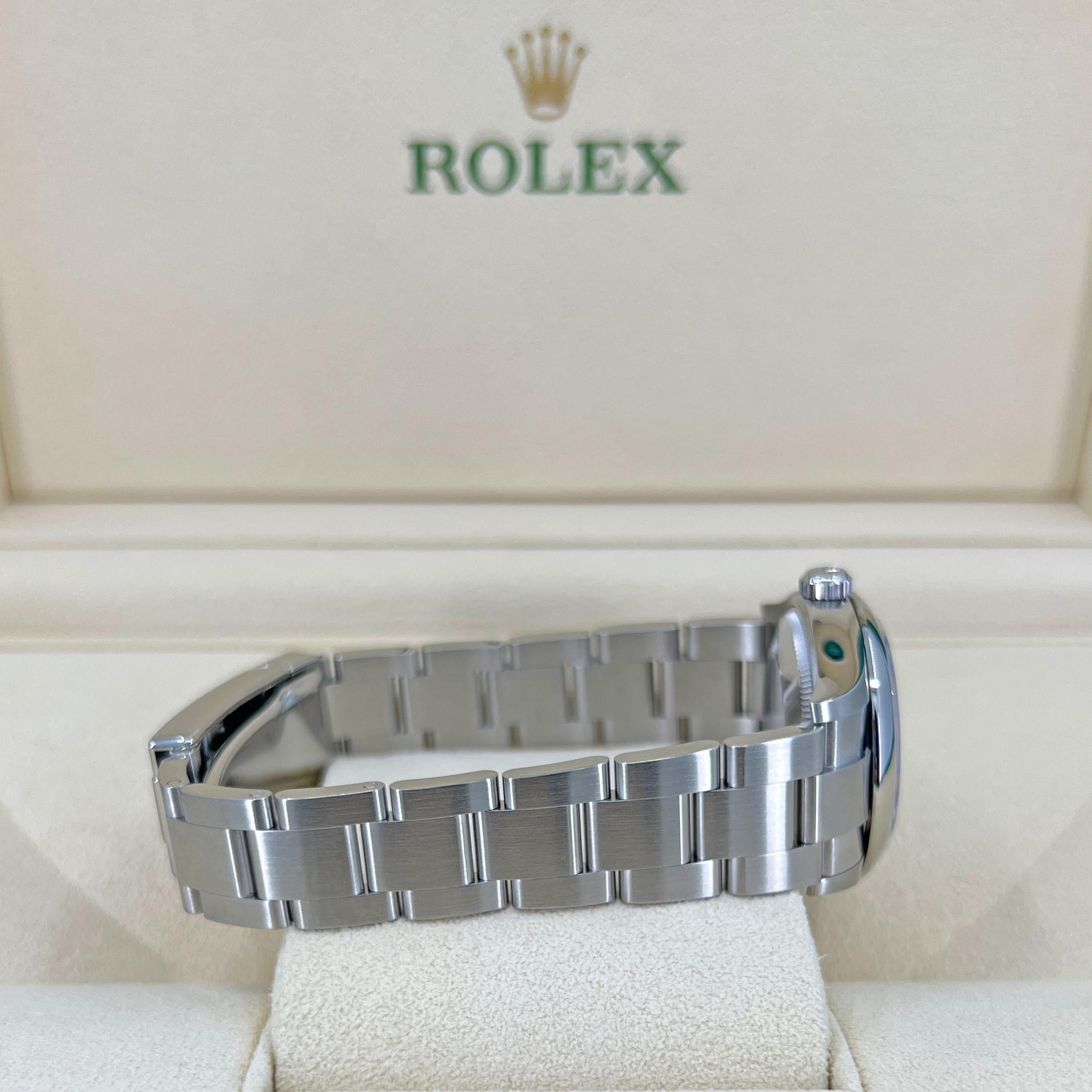 Rolex Oyster Perpetual 31 Silver Dial 277200 2022 Unworn Watch Complete For Sale 2