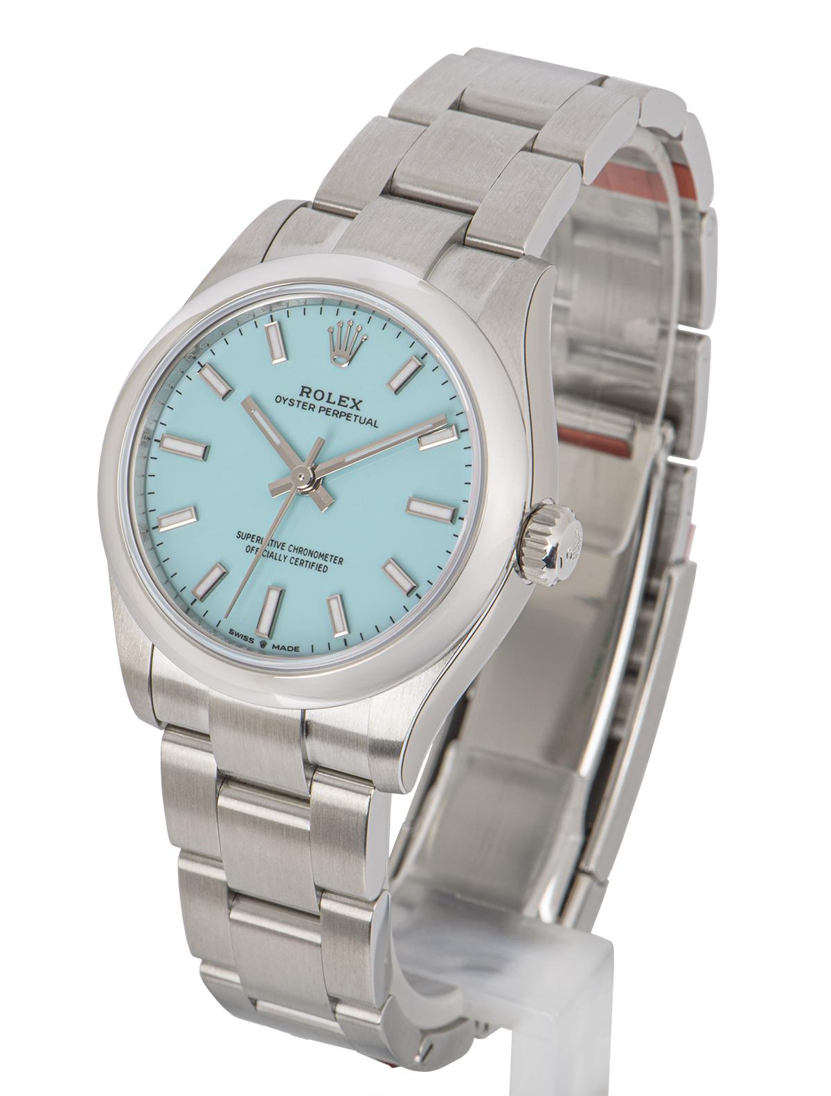 tiffany blue rolex 31