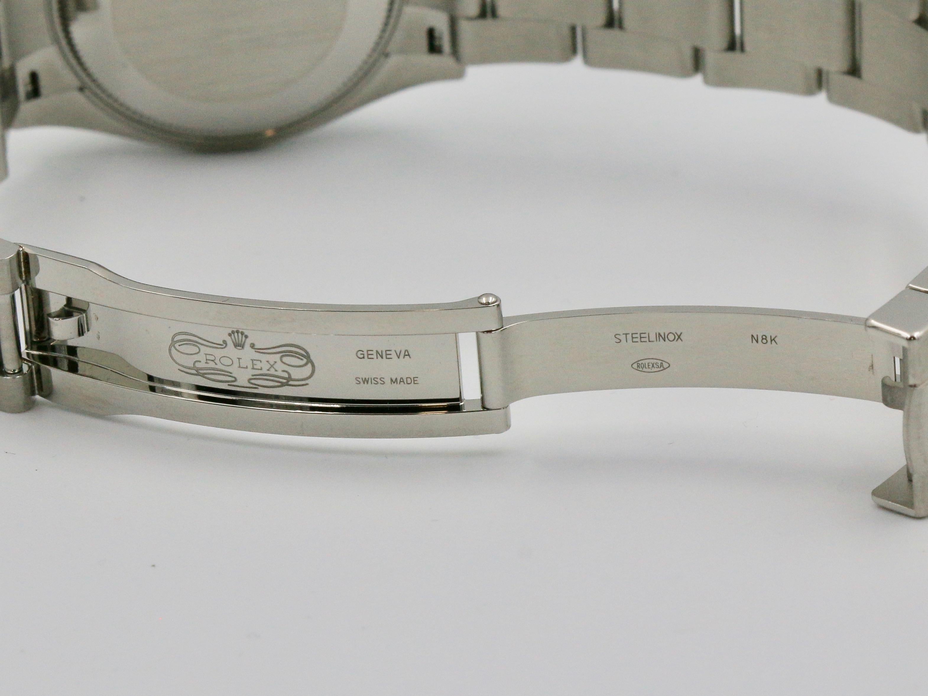 rolex pink watch
