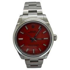Rolex Oyster Perpetual 31mm Coral Red Dial 277200 - Neuf