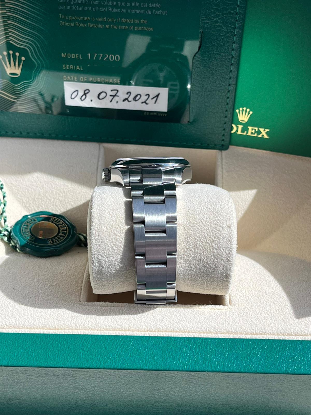 Rolex Oyster Perpetual 31mm Maxi Arabic Dial Automatic Montre pour femmes 177200 en vente 5