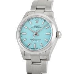 Rolex Oyster Perpetual Tiffany Dial Watch 277200-000