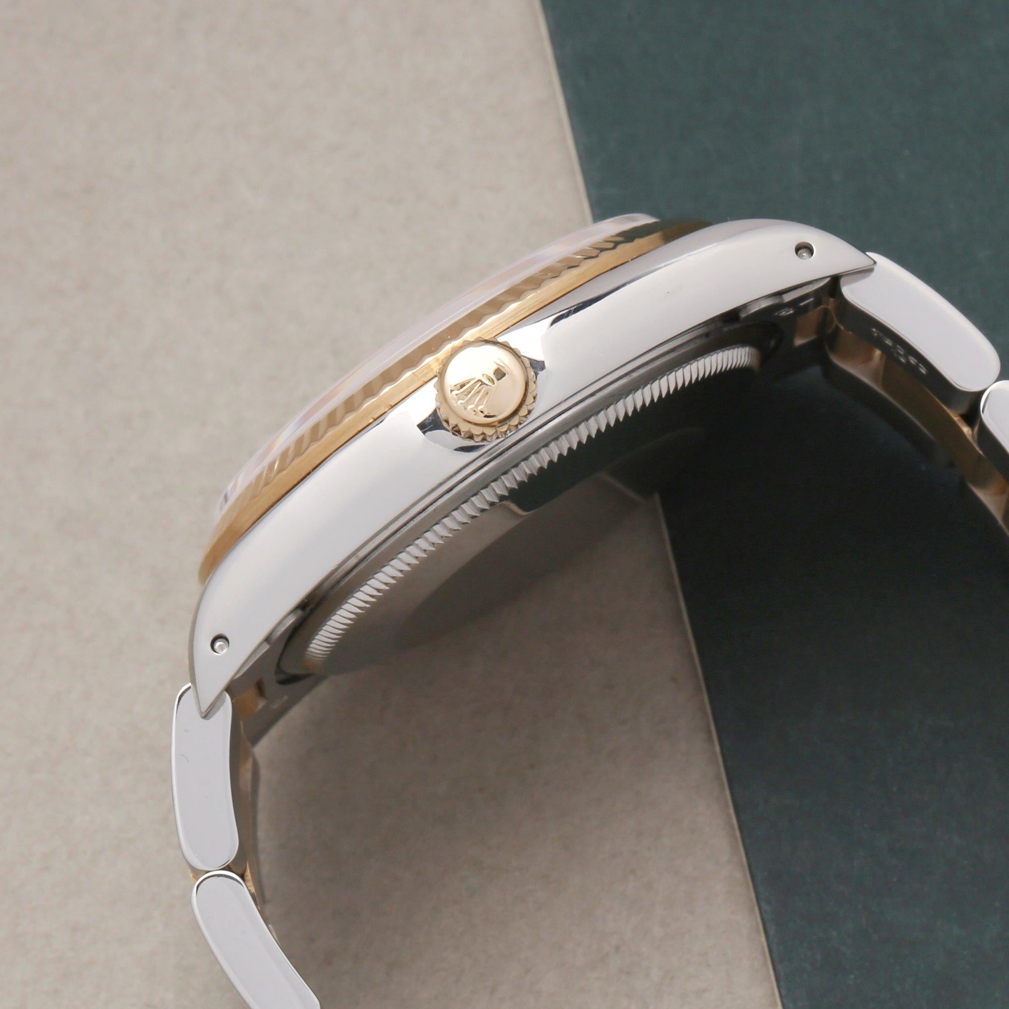 Rolex Oyster Perpetual 34 14233 Unisex Stainless Steel and Yellow Gold Watch 1