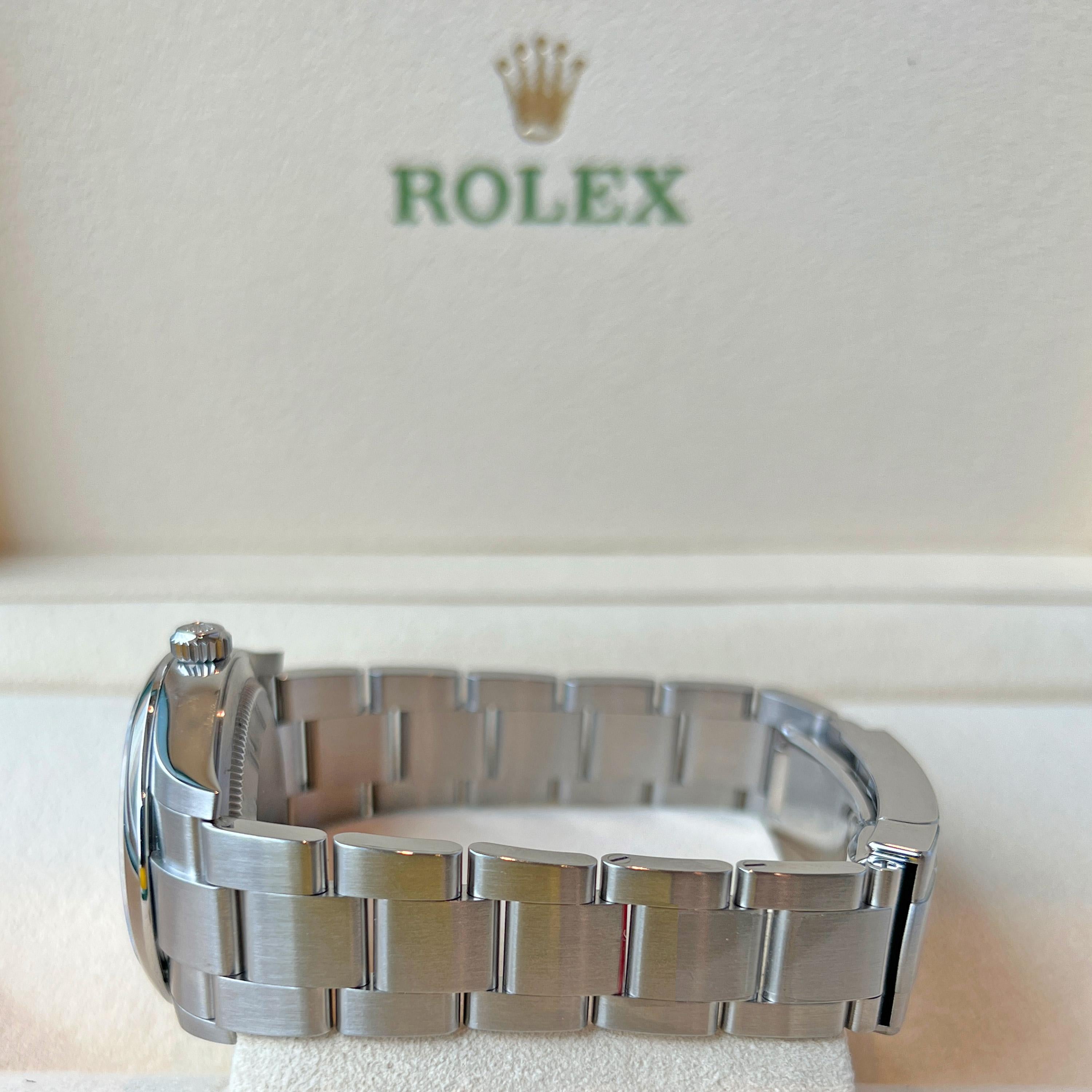 Rolex Oyster Perpetual 2022 Pink Dial 124200 Unworn  Watch Complete For Sale 3