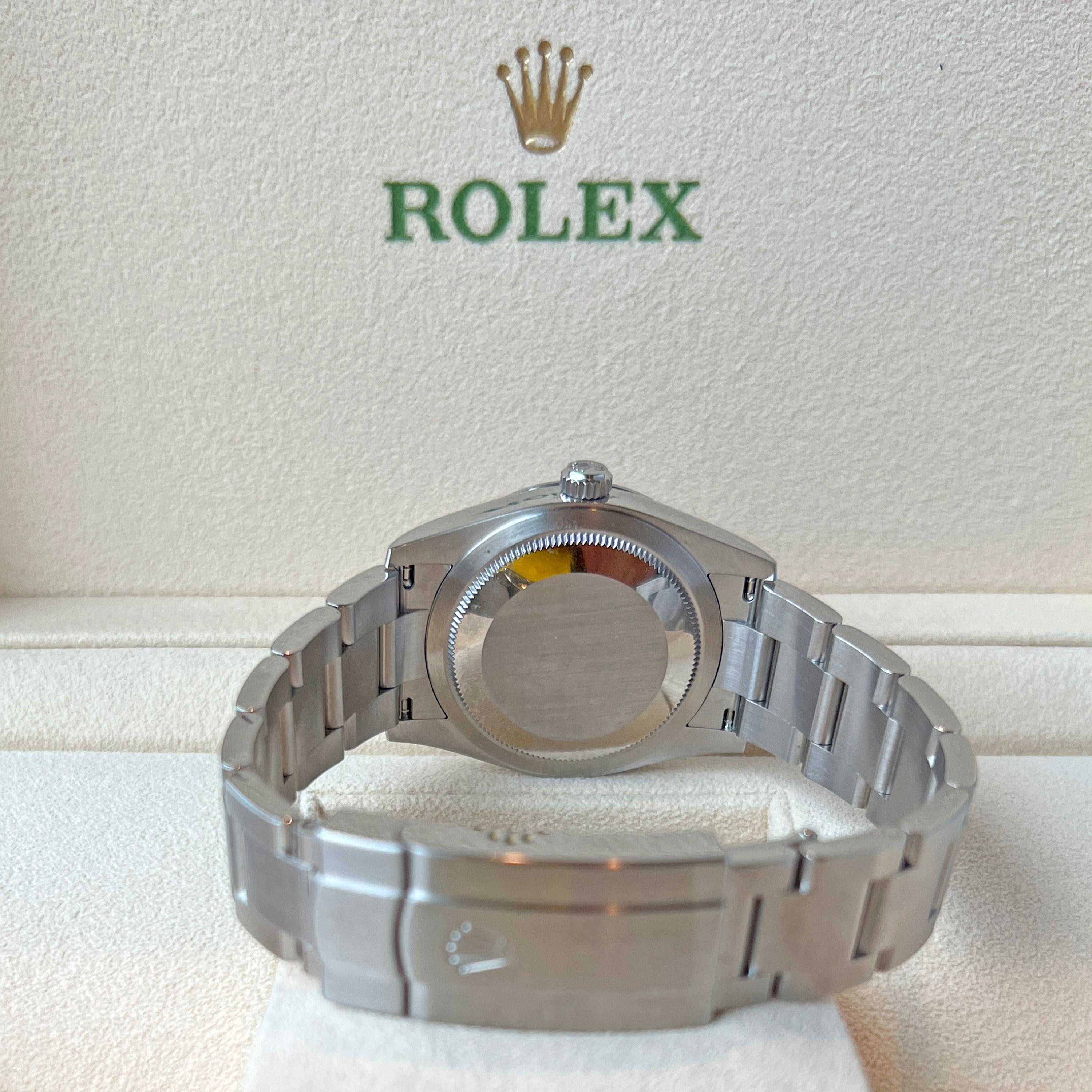 Rolex Oyster Perpetual 2022 Pink Dial 124200 Unworn  Watch Complete For Sale 5