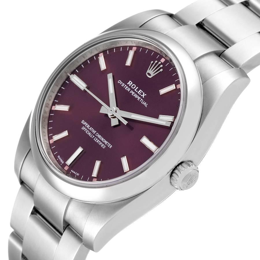 rolex oyster perpetual grape dial