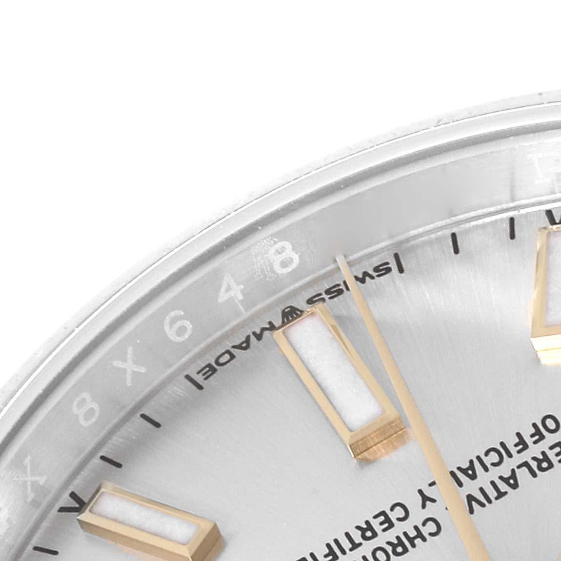 Rolex Oyster Perpetual 34mm Silver Dial Steel Mens Watch 124200 Unworn 2