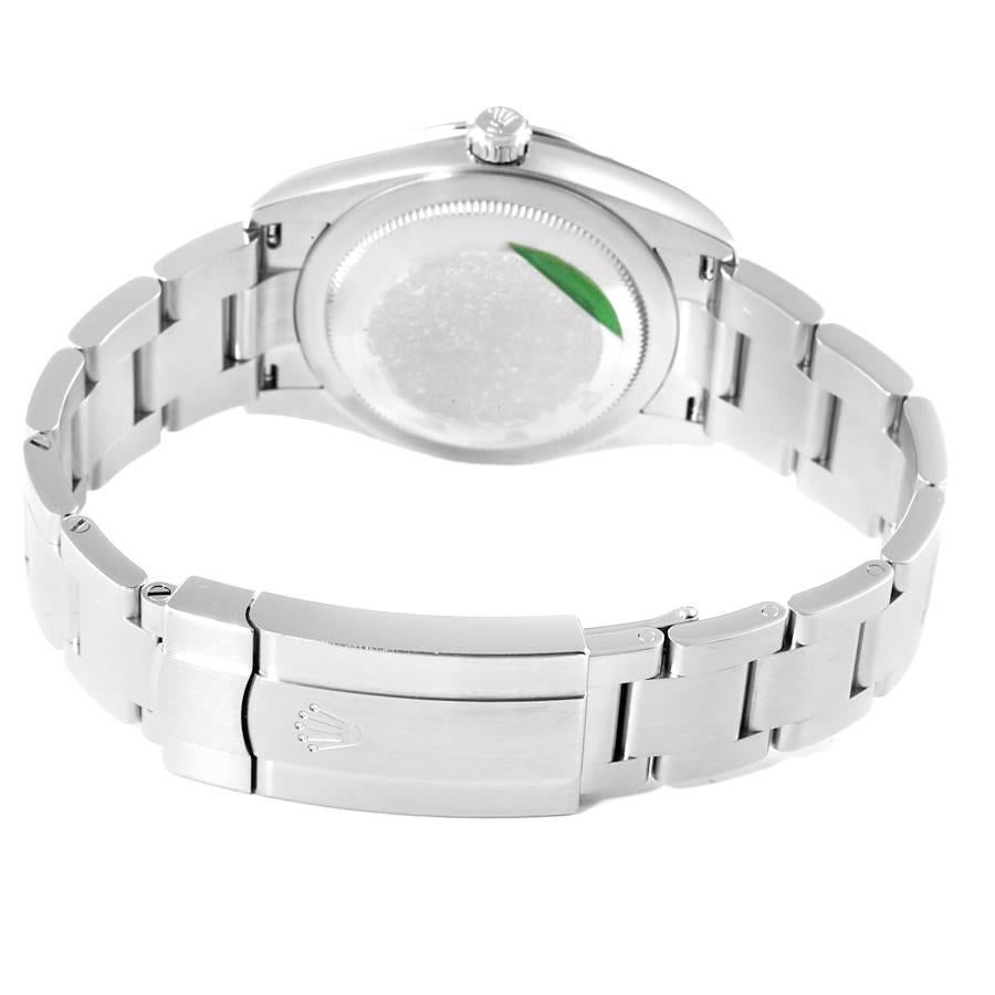 Rolex Oyster Perpetual Silver Dial Steel Mens Watch 124200 Unworn For Sale 3