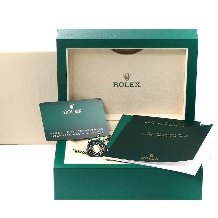 Rolex Oyster Perpetual Silver Dial Steel Mens Watch 124200 Unworn For Sale 5