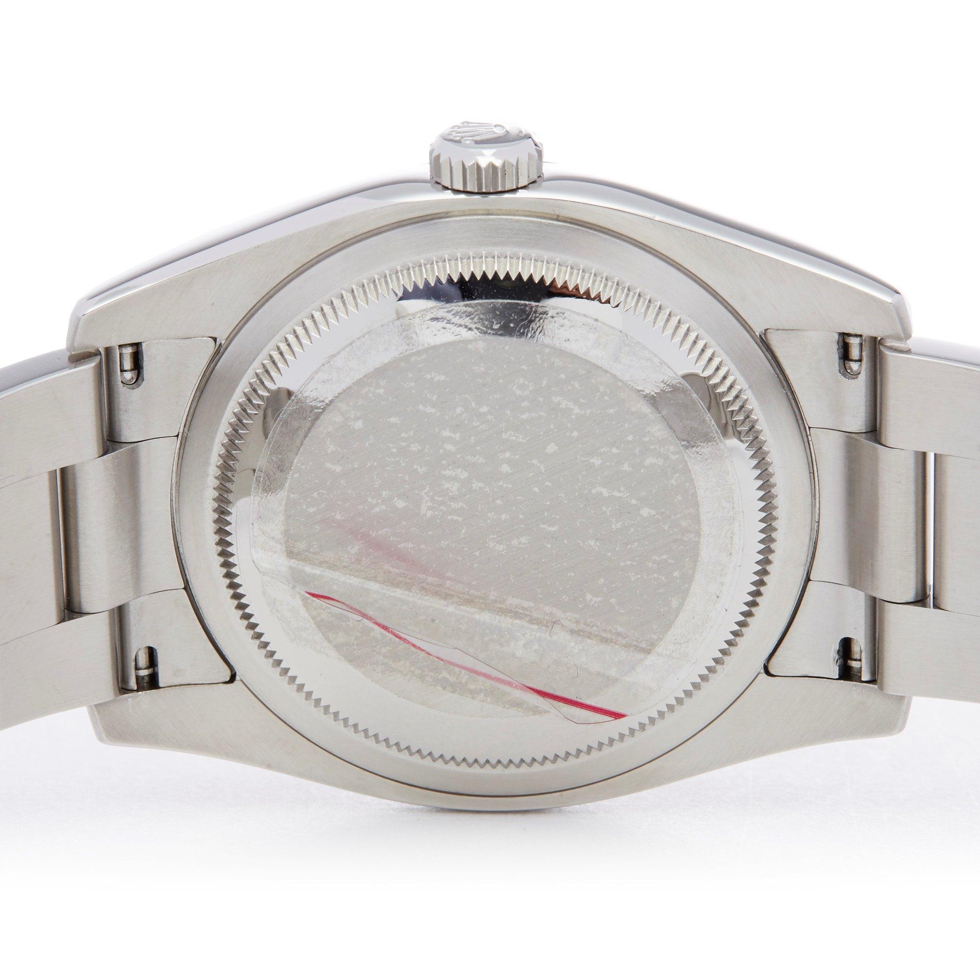 Rolex Oyster Perpetual 36 116034 Unisex Stainless Steel Watch In Good Condition In Bishops Stortford, Hertfordshire