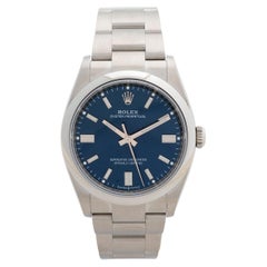 Used Rolex Oyster Perpetual 36' 126000, Blue Dial, Full Set, Outstanding Condition