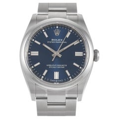 Rolex Oyster Perpetual 36 Blue Dial Watch 126000