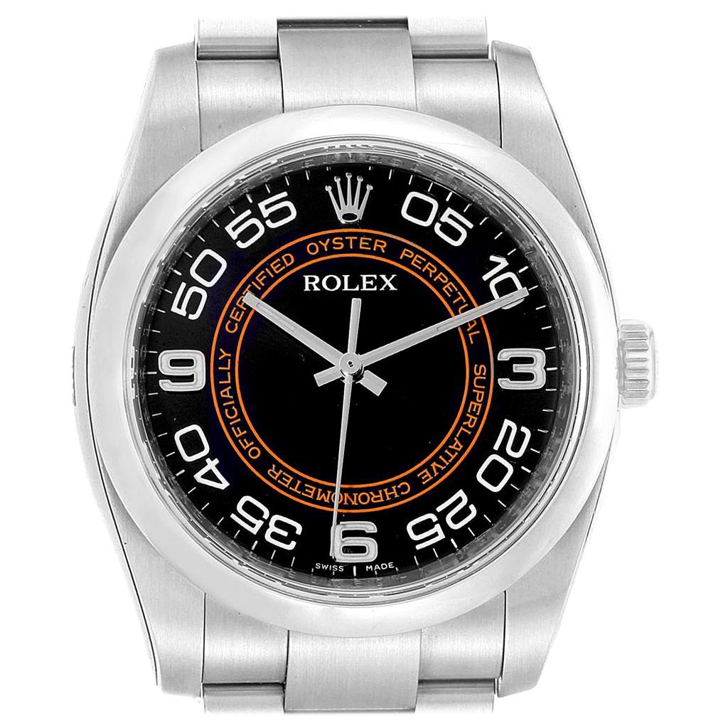 Rolex Oyster Perpetual 36 White Harley Dial Men's Watch 116000 Unworn