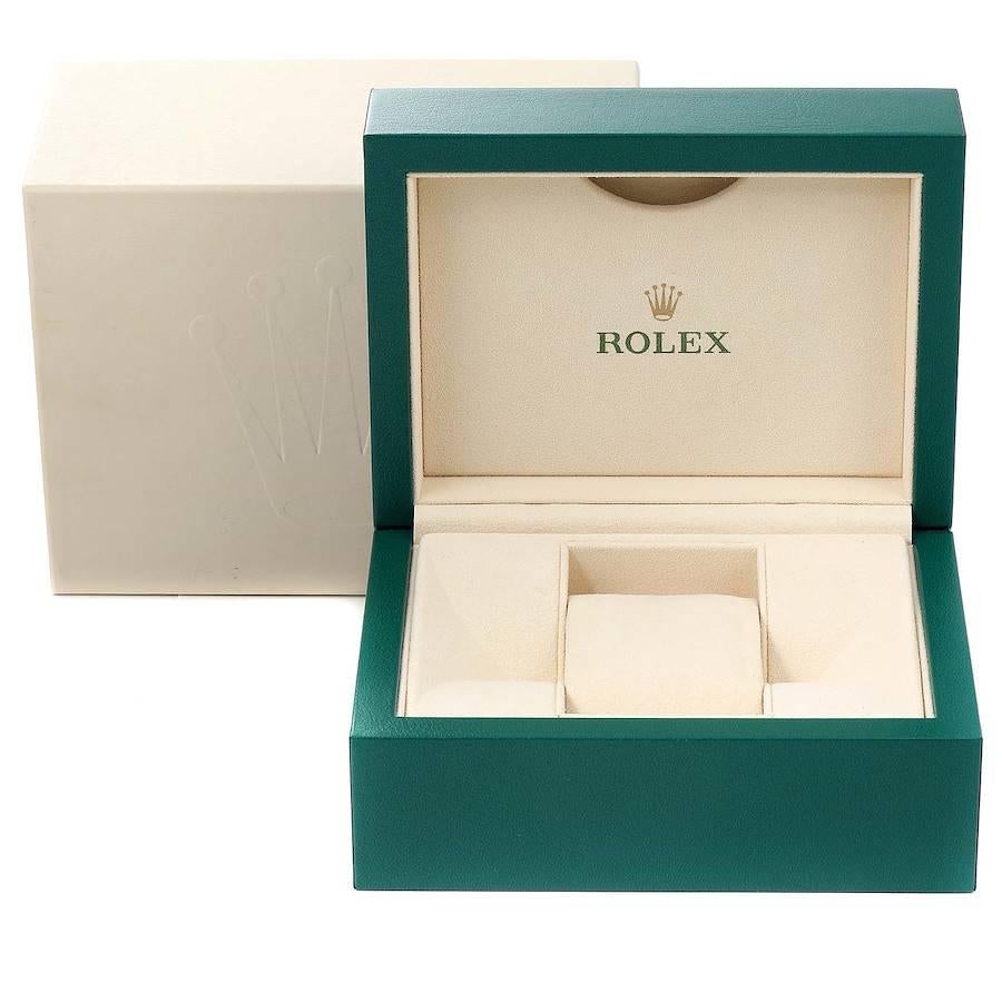 Rolex Oyster Perpetual Blue Dial Steel Mens Watch 116000 For Sale 7