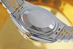 Rolex Oyster Perpetual 36mm Datejust Dark Grey Color Dial Jubilee Watch