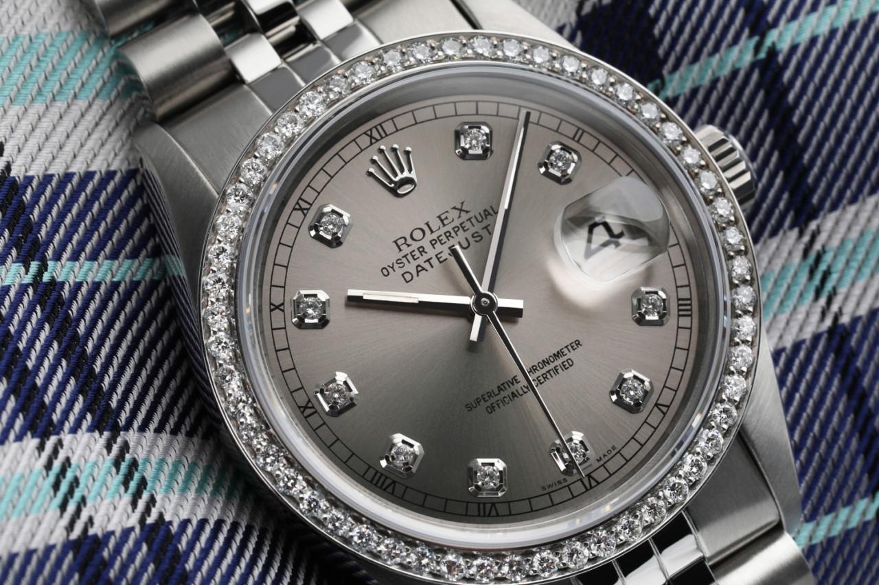 grey face rolex