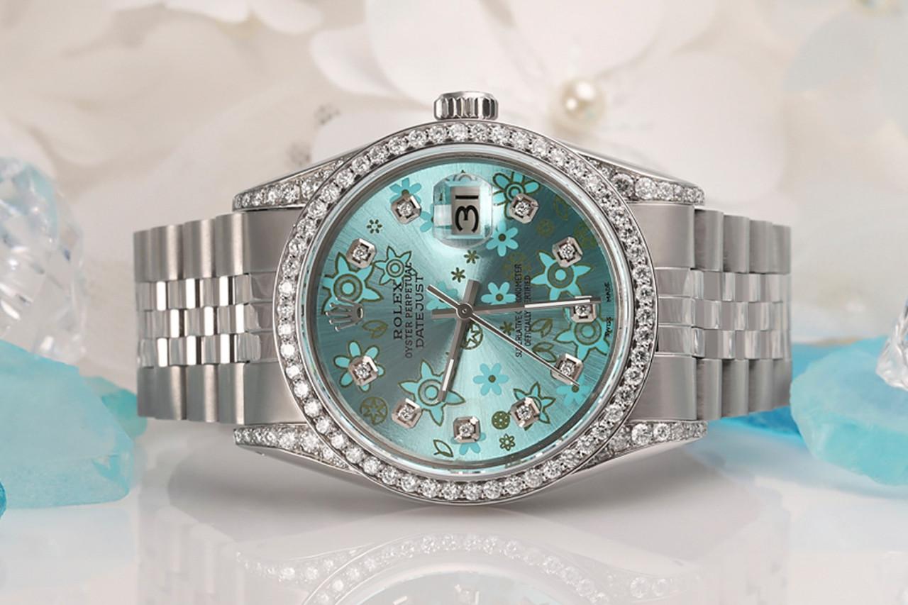 oyster perpetual ice blue