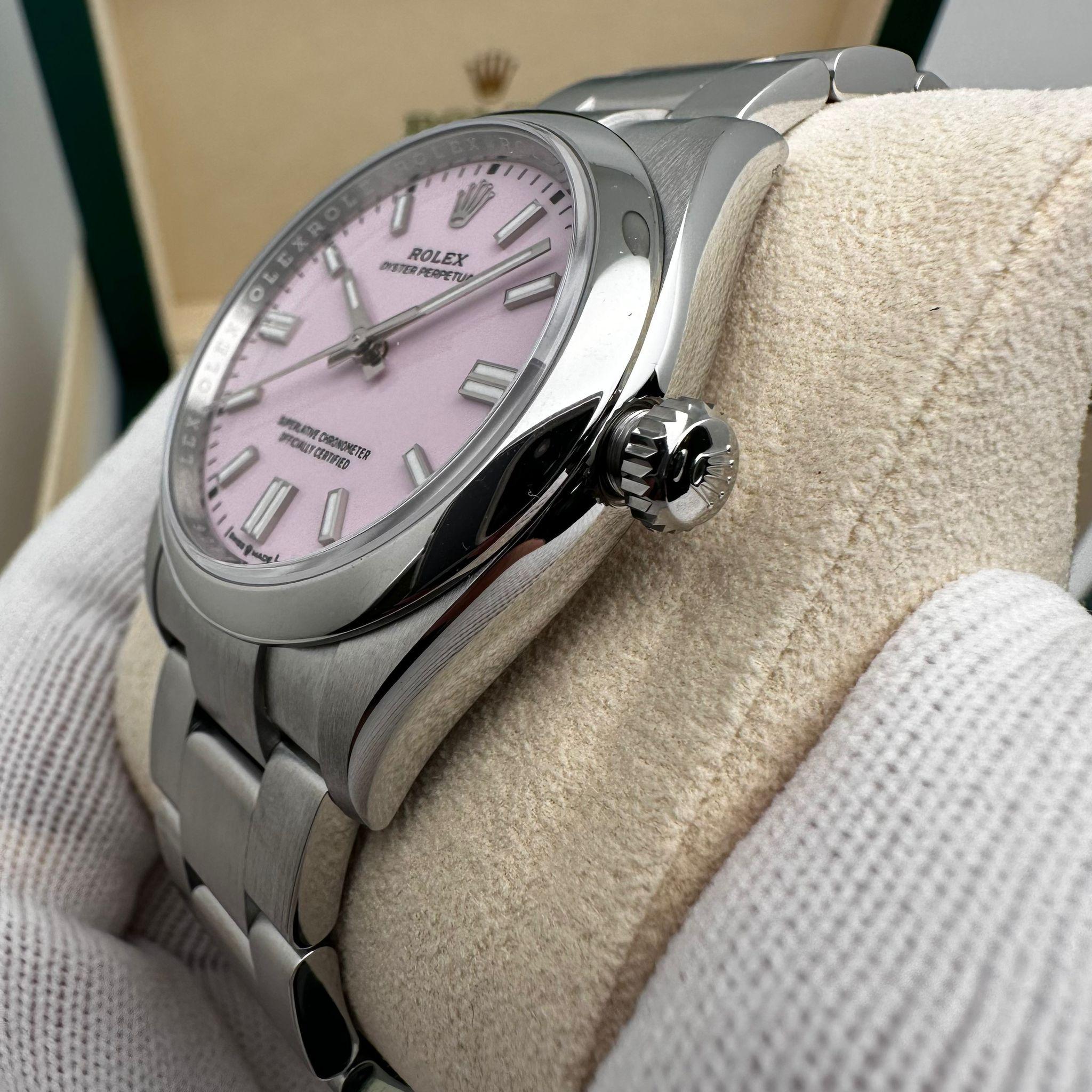 rolex quadrante rosa