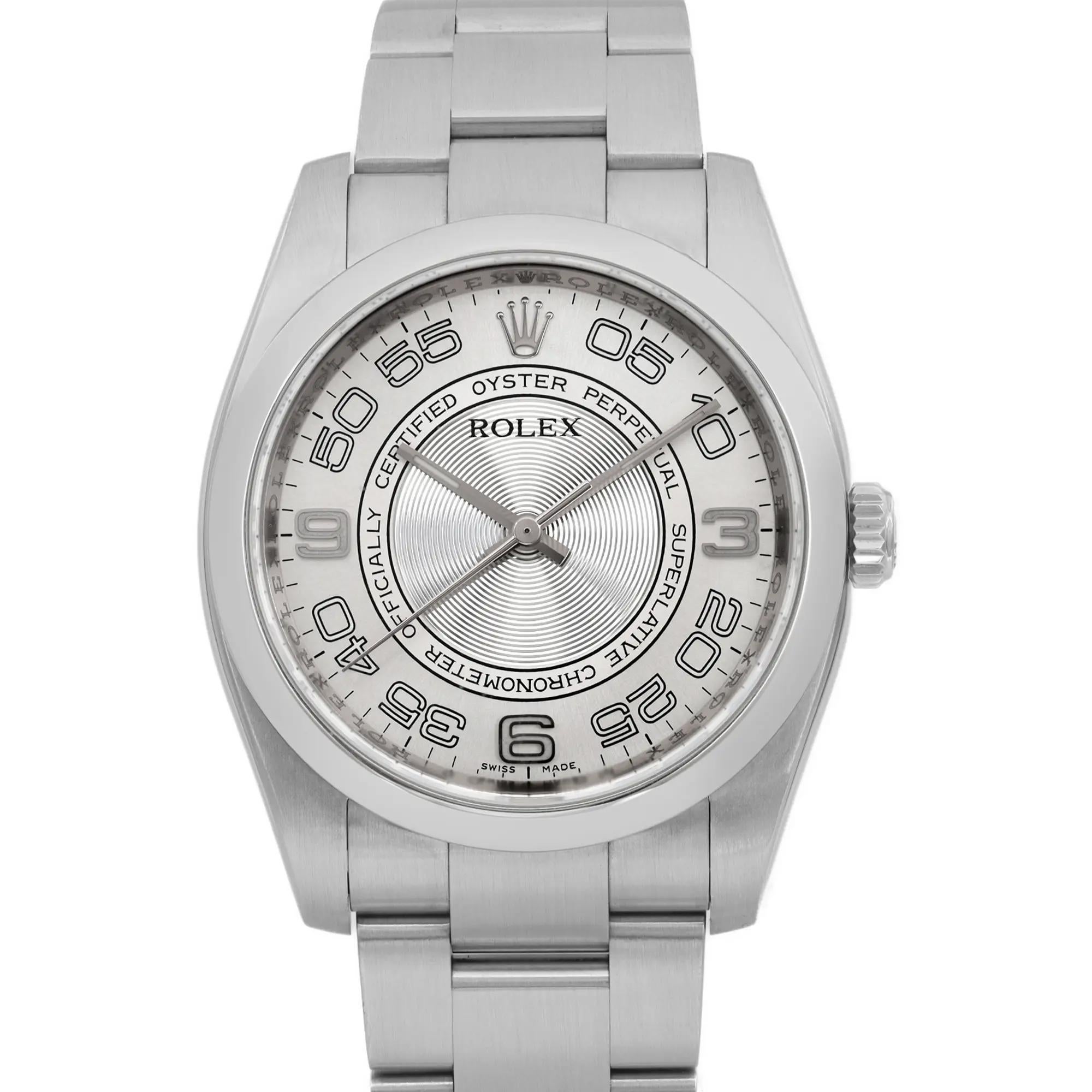Pre-owned in good condition. No original box and papers.

General Information
Brand: Rolex
Model: Oyster Perpetual
Model Number: 116000
Department: Unisex Adult
Country/Region of Manufacture: Switzerland
Style: Luxury
Year Manufactured: