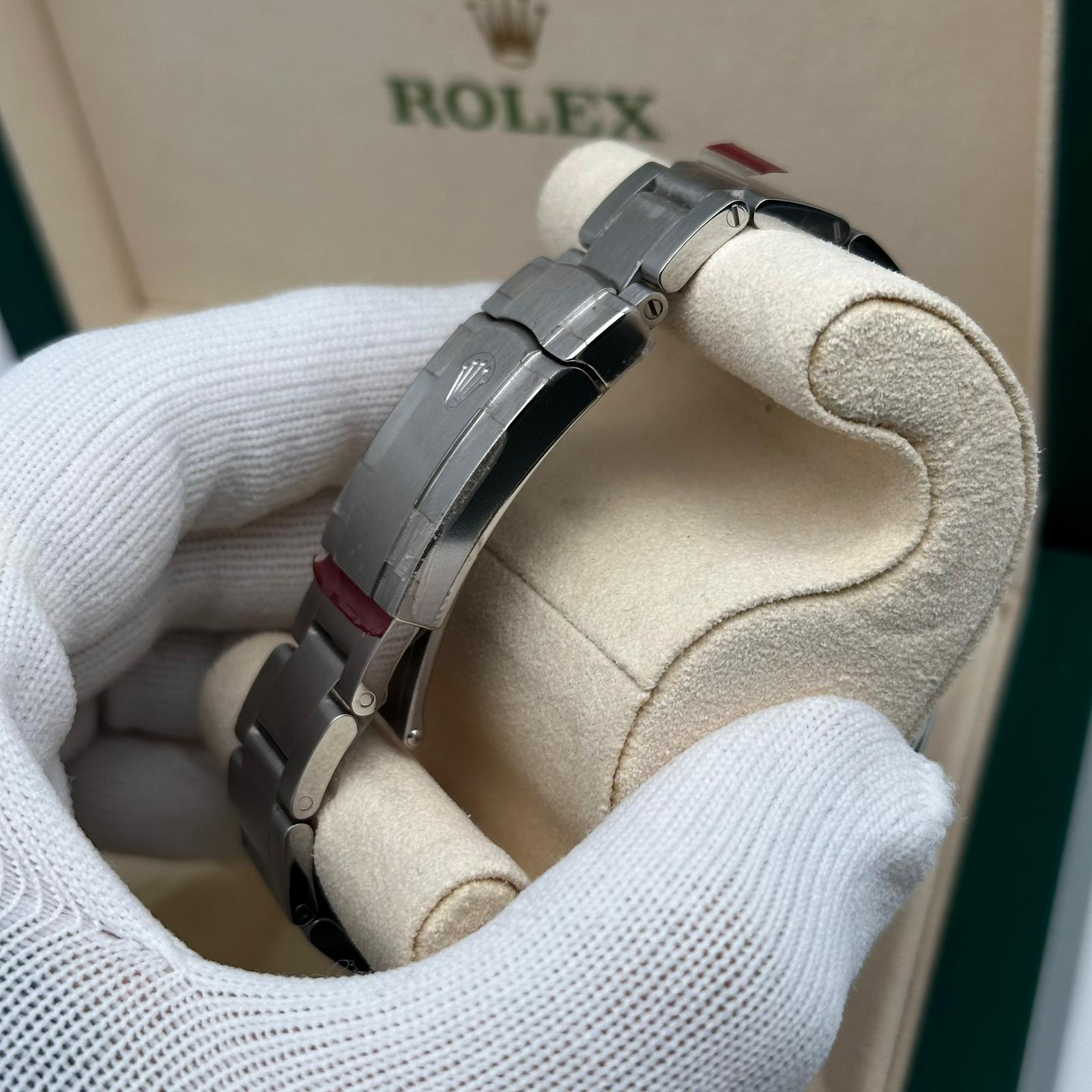Rolex Oyster Perpetual 36mm Steel Gray Dial Automatic Men Watch 116000 Unworn 7