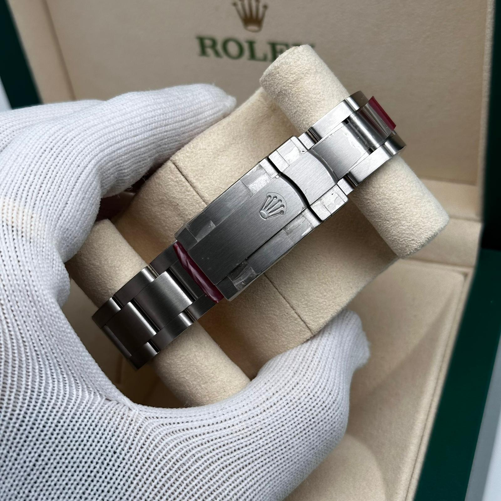 Rolex Oyster Perpetual 36mm Steel Gray Dial Automatic Men Watch 116000 Unworn 8