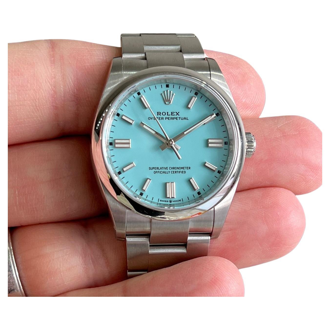 Montre Rolex Oyster perpétuelle 36 mm En vente sur 1stDibs