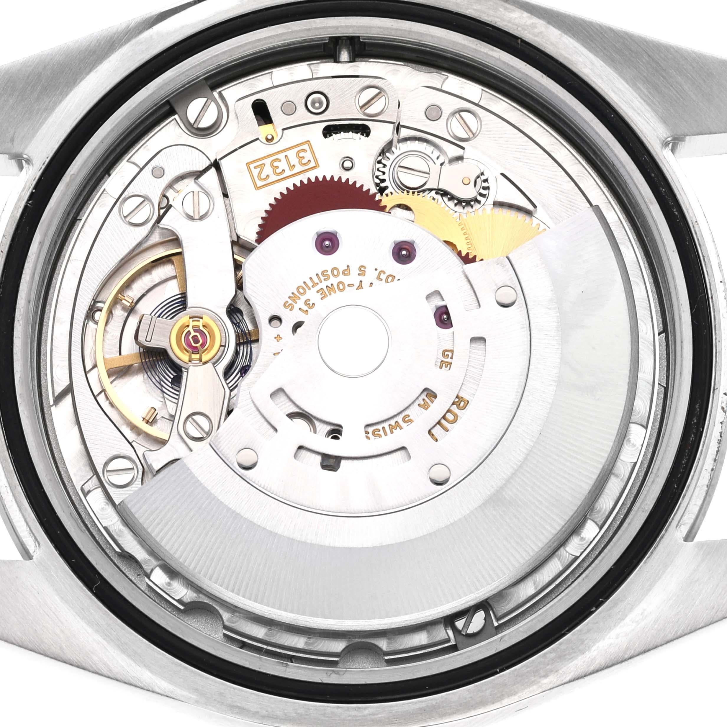 Rolex Oyster Perpetual 39 Black Dial Steel Mens Watch 114300 1