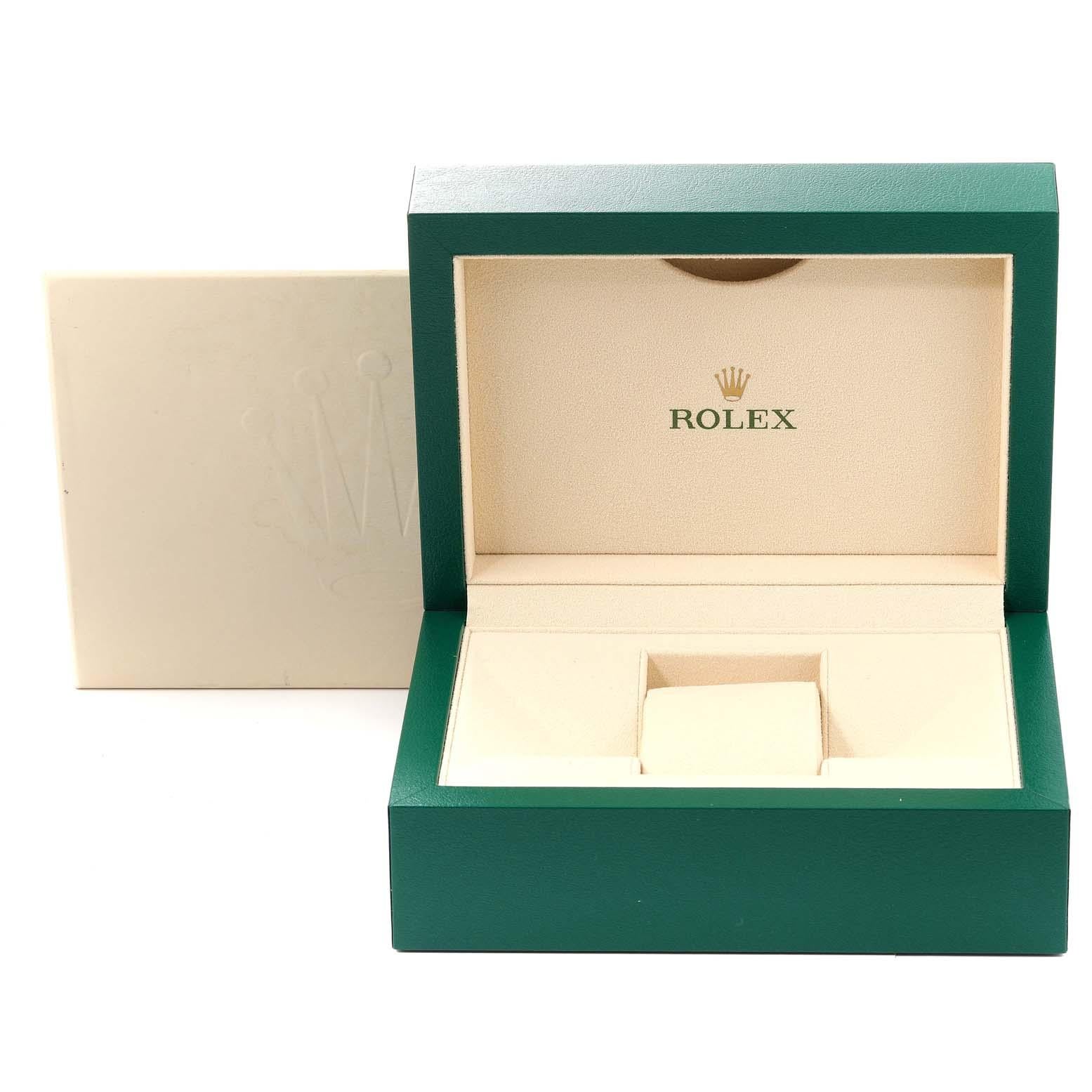 Rolex Oyster Perpetual 39 Rhodium Dial Steel Mens Watch 114300. Officially certified chronometer automatic self-winding movement. Stainless steel case 36.0 mm in diameter. Rolex logo on a crown. Stainless steel smooth domed bezel. Scratch resistant