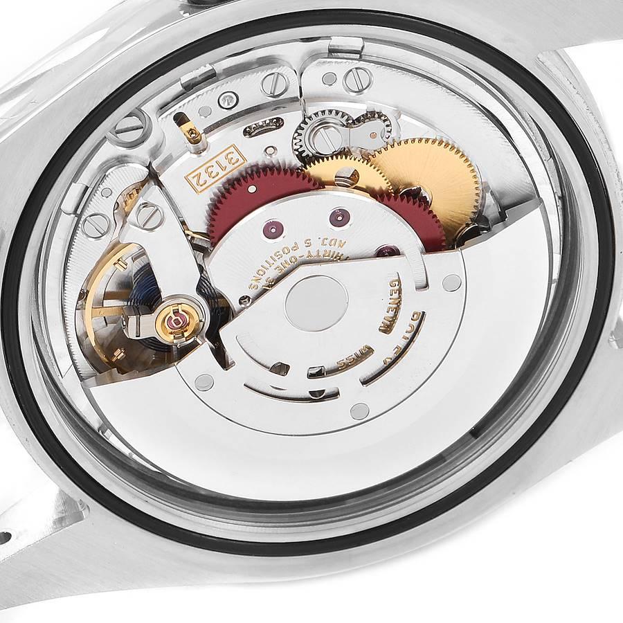 Men's Rolex Oyster Perpetual 39 Rhodium Dial Steel Mens Watch 114300