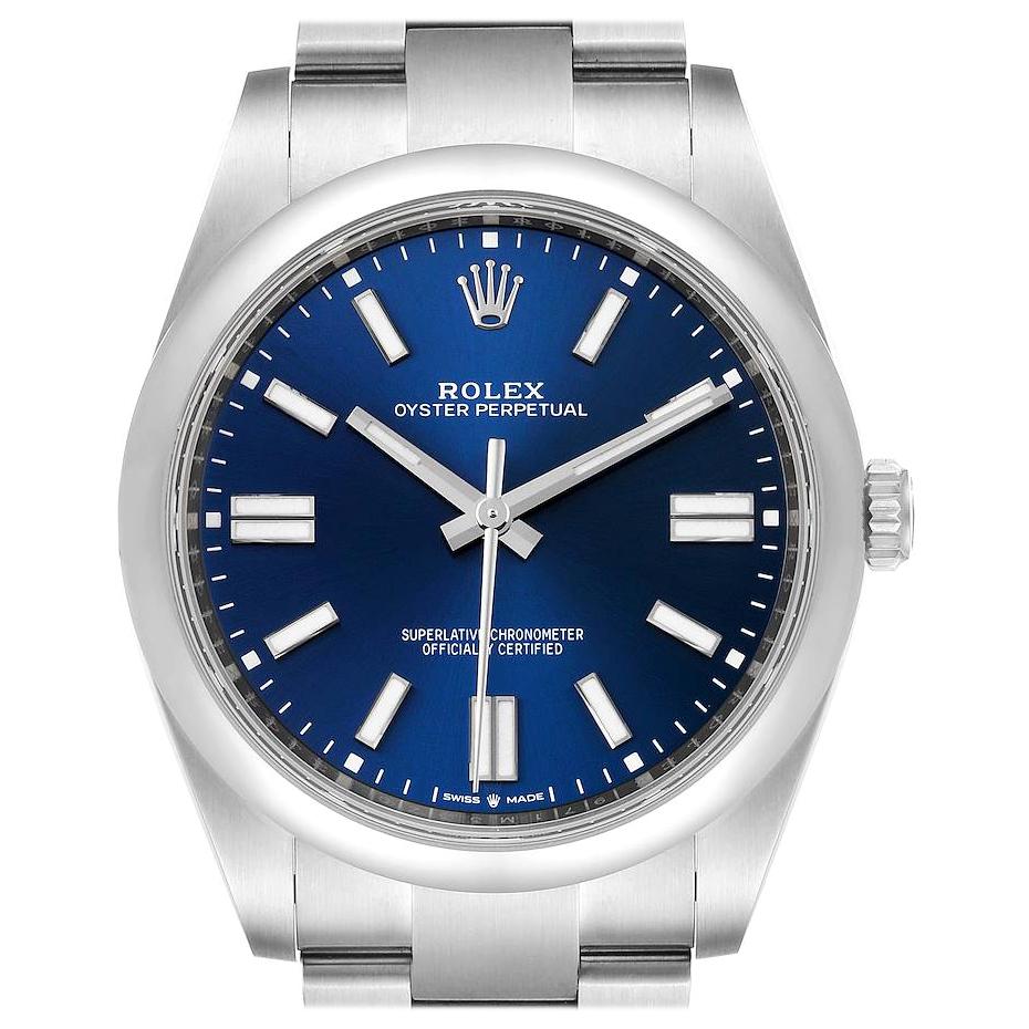 Rolex Oyster Perpetual Automatic Steel Men's Watch 124300 Box Card