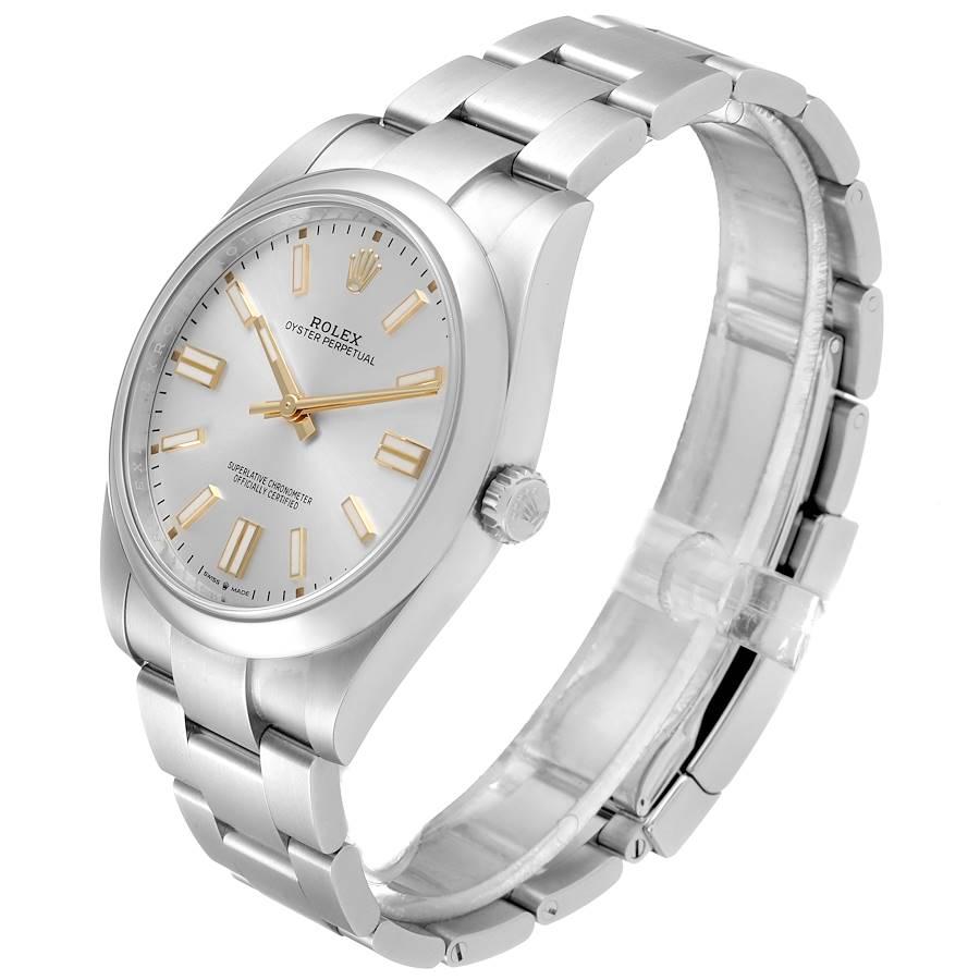 Rolex Oyster Perpetual Automatic Steel Men's Watch 124300 Unworn For Sale 1