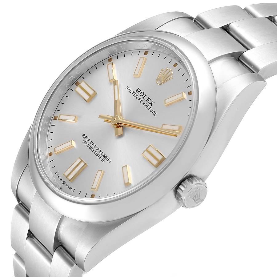 Rolex Oyster Perpetual Automatic Steel Men's Watch 124300 Unworn For Sale 2