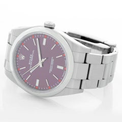 Rolex Oyster Perpetual 39mm  "Red Grape" Watch