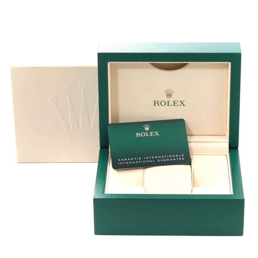 Rolex Oyster Perpetual 41 Silver Dial Steel Mens Watch 124300 Box Card For Sale 5
