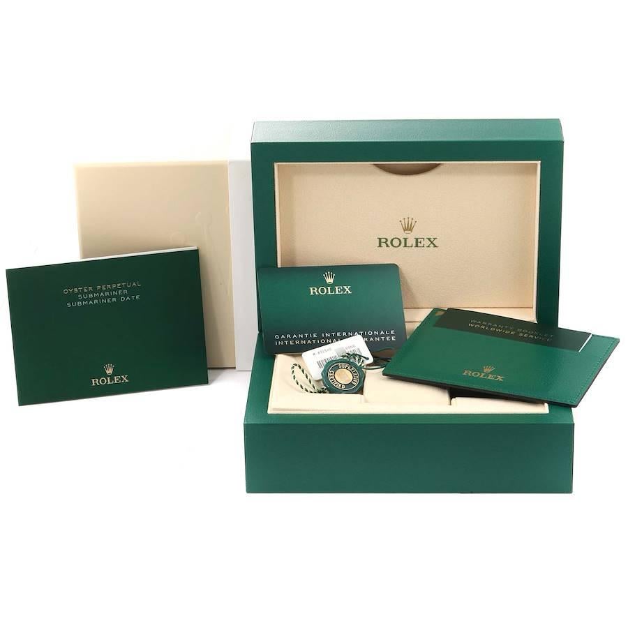 Rolex Oyster Perpetual 41mm Automatic Steel Mens Watch 124300 Box Card For Sale 5
