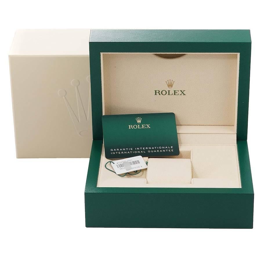 Rolex Oyster Perpetual Automatic Steel Mens Watch 124300 Box Card For Sale 8