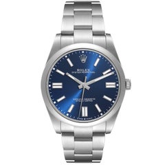 Reloj Rolex Oyster Perpetual 41mm Automático Acero Caballero 124300 Sin Usar