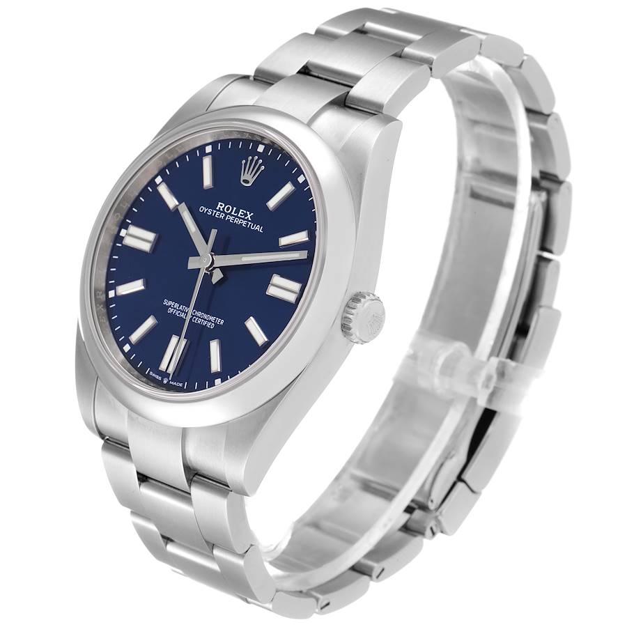 Men's Rolex Oyster Perpetual Automatic Steel Mens Watch 124300 Unworn For Sale