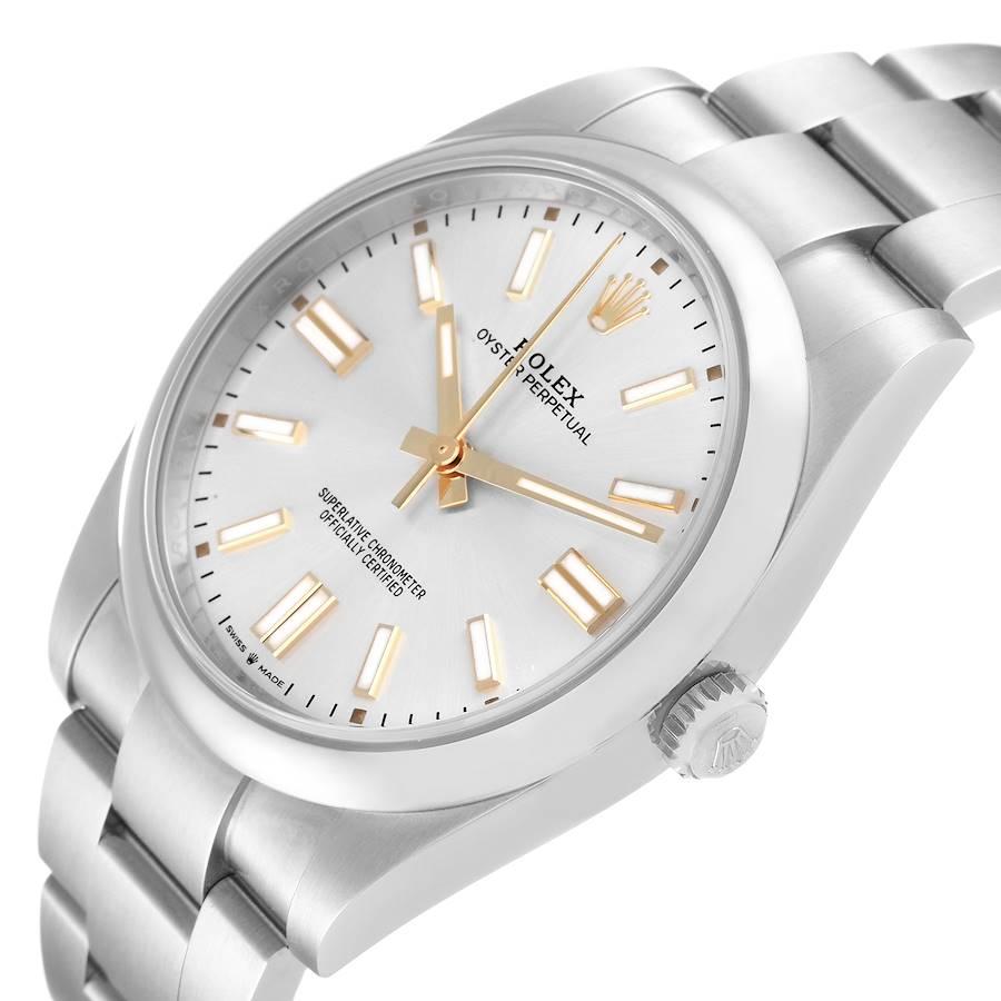 Rolex Oyster Perpetual Automatic Steel Mens Watch 124300 Unworn 1